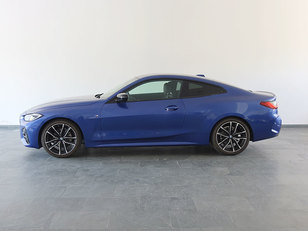 Fotos de BMW Serie 4 420d Coupe color Azul. Año 2024. 140KW(190CV). Diésel. En concesionario Autogal de Ourense