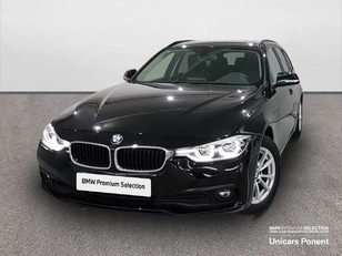 Fotos de BMW Serie 3 320d Touring color Negro. Año 2021. 120KW(163CV). Diésel. En concesionario Unicars Ponent de Lleida