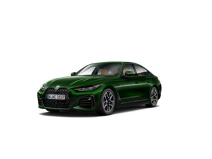 Fotos de BMW Serie 4 420d Gran Coupe color Verde. Año 2023. 140KW(190CV). Diésel. En concesionario Augusta Aragon S.A. de Zaragoza