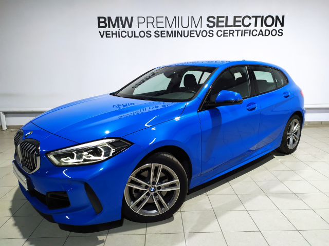 BMW Serie 1 116d color Azul. Año 2023. 85KW(116CV). Diésel. En concesionario Hispamovil Elche de Alicante