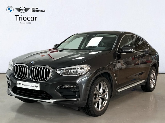 BMW X4 xDrive20d color Gris. Año 2019. 140KW(190CV). Diésel. En concesionario Triocar Gijón (Bmw y Mini) de Asturias