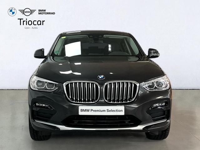 BMW X4 xDrive20d color Gris. Año 2019. 140KW(190CV). Diésel. En concesionario Triocar Gijón (Bmw y Mini) de Asturias