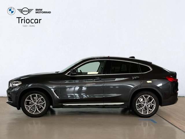 BMW X4 xDrive20d color Gris. Año 2019. 140KW(190CV). Diésel. En concesionario Triocar Gijón (Bmw y Mini) de Asturias