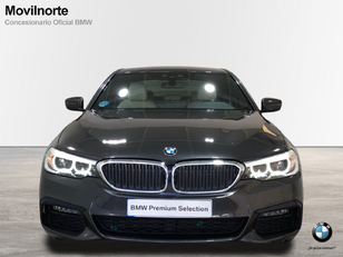 Fotos de BMW Serie 5 520d color Gris. Año 2021. 140KW(190CV). Diésel. En concesionario Movilnorte El Plantio de Madrid