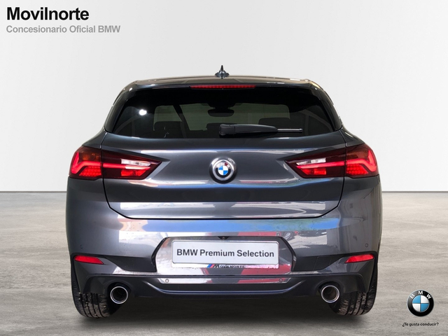 BMW X2 sDrive18d color Gris. Año 2020. 110KW(150CV). Diésel. En concesionario Movilnorte El Carralero de Madrid