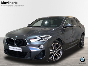 Fotos de BMW X2 sDrive18d color Gris. Año 2020. 110KW(150CV). Diésel. En concesionario Movilnorte El Carralero de Madrid