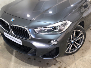 BMW X2 sDrive18d color Gris. Año 2020. 110KW(150CV). Diésel. En concesionario Movilnorte El Carralero de Madrid