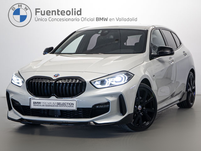 BMW Serie 1 118d color Blanco. Año 2021. 110KW(150CV). Diésel. En concesionario Fuenteolid de Valladolid