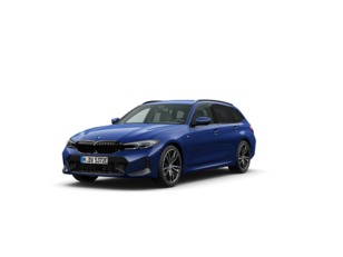 Fotos de BMW Serie 3 330e Touring color Azul. Año 2023. 215KW(292CV). Híbrido Electro/Gasolina. En concesionario Movilnorte El Plantio de Madrid
