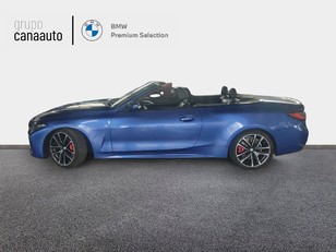 Fotos de BMW Serie 4 430i Cabrio color Azul. Año 2022. 190KW(258CV). Gasolina. En concesionario CANAAUTO - TACO de Sta. C. Tenerife