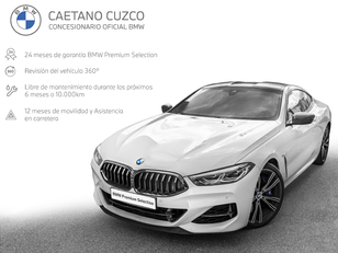 Fotos de BMW Serie 8 M850i Coupe color Blanco. Año 2020. 390KW(530CV). Gasolina. En concesionario Caetano Cuzco, Alcalá de Madrid