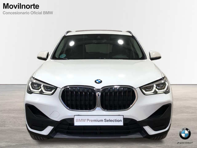 BMW X1 sDrive18d color Blanco. Año 2020. 110KW(150CV). Diésel. En concesionario Movilnorte El Carralero de Madrid