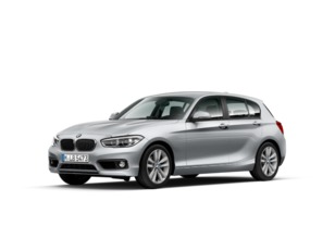Fotos de BMW Serie 1 118i color Gris Plata. Año 2018. 100KW(136CV). Gasolina. En concesionario Momentum S.A. de Madrid