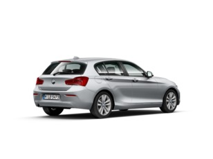 Fotos de BMW Serie 1 118i color Gris Plata. Año 2018. 100KW(136CV). Gasolina. En concesionario Momentum S.A. de Madrid