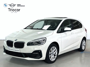 Fotos de BMW Serie 2 218d Active Tourer color Blanco. Año 2021. 110KW(150CV). Diésel. En concesionario Triocar Gijón (Bmw y Mini) de Asturias