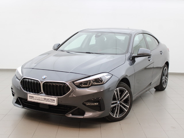 BMW Serie 2 220d Gran Coupe color Gris. Año 2021. 140KW(190CV). Diésel. En concesionario Augusta Aragon S.A. de Zaragoza