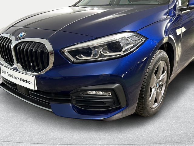 BMW Serie 1 118d color Azul. Año 2020. 110KW(150CV). Diésel. En concesionario San Pablo Motor | Su Eminencia de Sevilla