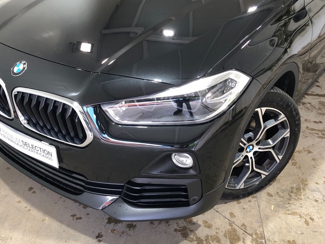 BMW X2 sDrive18d color Negro. Año 2020. 110KW(150CV). Diésel. En concesionario Movilnorte El Plantio de Madrid