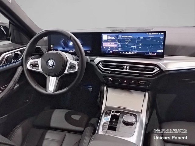 BMW i4 eDrive40 color Blanco. Año 2024. 250KW(340CV). Eléctrico. En concesionario Unicars Ponent de Lleida