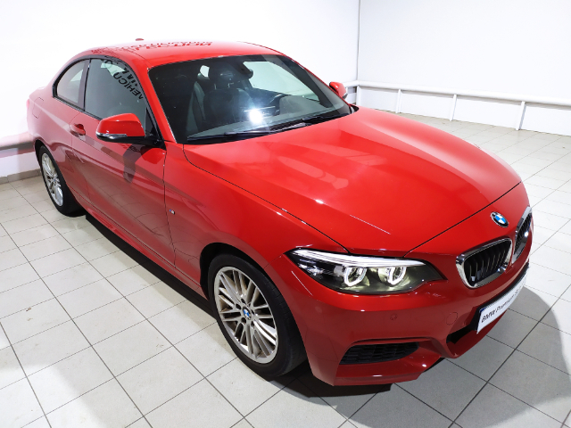 BMW Serie 2 218i Coupe color Rojo. Año 2018. 100KW(136CV). Gasolina. En concesionario Hispamovil, Orihuela de Alicante