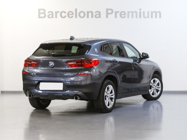 BMW X2 sDrive18d color Gris. Año 2019. 110KW(150CV). Diésel. En concesionario Barcelona Premium -- GRAN VIA de Barcelona