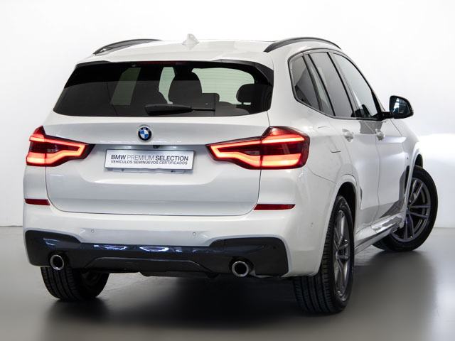 BMW X3 xDrive20d color Blanco. Año 2020. 140KW(190CV). Diésel. En concesionario Fuenteolid de Valladolid