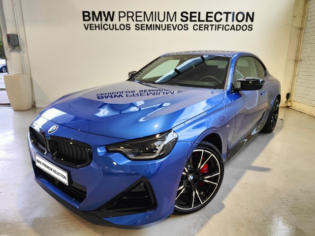 BMW Serie 2 M240i Coupe color Azul. Año 2023. 275KW(374CV). Gasolina. En concesionario Lurauto - Gipuzkoa de Guipuzcoa