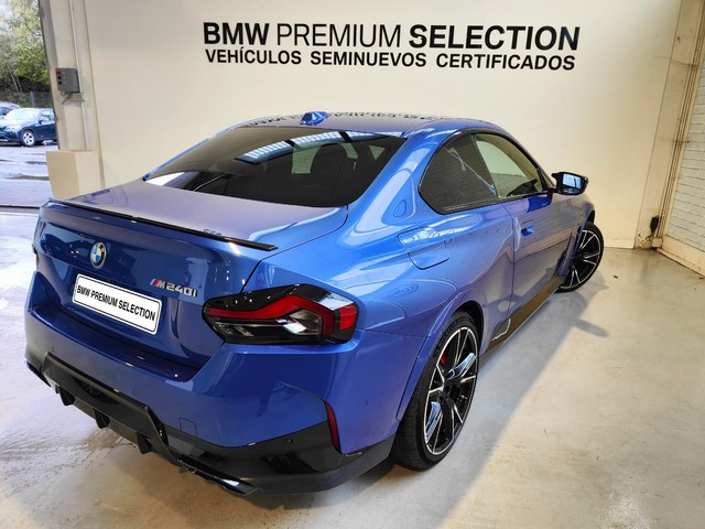 BMW Serie 2 M240i Coupe color Azul. Año 2023. 275KW(374CV). Gasolina. En concesionario Lurauto - Gipuzkoa de Guipuzcoa