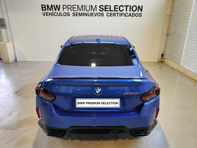 BMW Serie 2 M240i Coupe color Azul. Año 2023. 275KW(374CV). Gasolina. En concesionario Lurauto - Gipuzkoa de Guipuzcoa