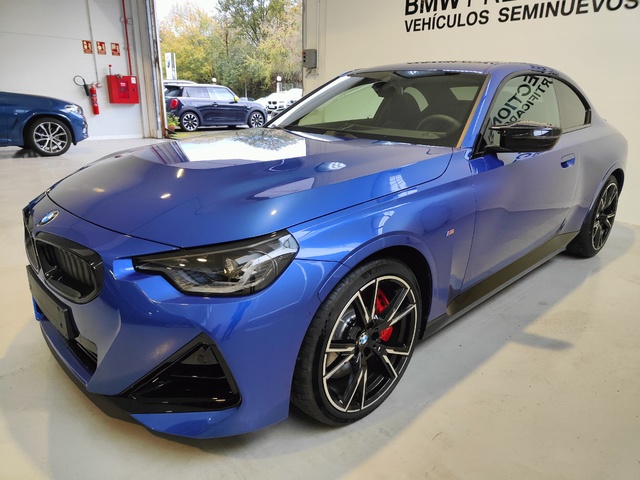 BMW Serie 2 M240i Coupe color Azul. Año 2023. 275KW(374CV). Gasolina. En concesionario Lurauto - Gipuzkoa de Guipuzcoa