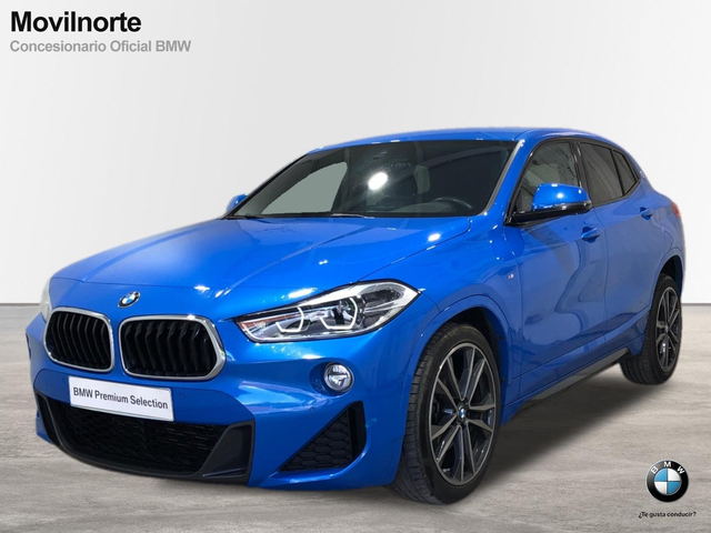 BMW X2 sDrive18d color Azul. Año 2020. 110KW(150CV). Diésel. En concesionario Movilnorte El Plantio de Madrid