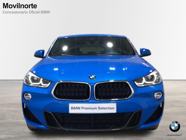 BMW X2 sDrive18d color Azul. Año 2020. 110KW(150CV). Diésel. En concesionario Movilnorte El Plantio de Madrid