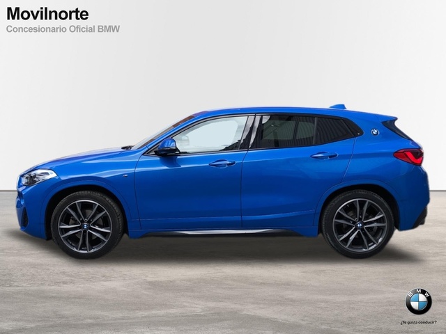 BMW X2 sDrive18d color Azul. Año 2020. 110KW(150CV). Diésel. En concesionario Movilnorte El Plantio de Madrid