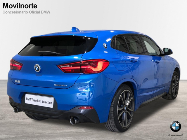 BMW X2 sDrive18d color Azul. Año 2020. 110KW(150CV). Diésel. En concesionario Movilnorte El Plantio de Madrid