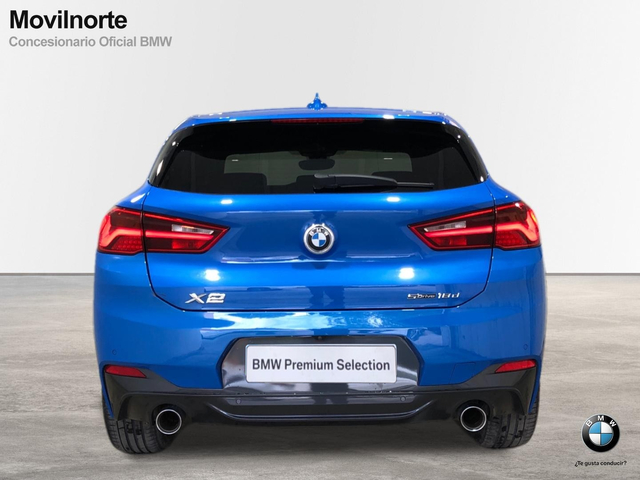 BMW X2 sDrive18d color Azul. Año 2020. 110KW(150CV). Diésel. En concesionario Movilnorte El Plantio de Madrid