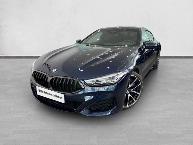 BMW Serie 8 840d Gran Coupe color Azul. Año 2020. 235KW(320CV). Diésel. En concesionario Enekuri Motor de Vizcaya