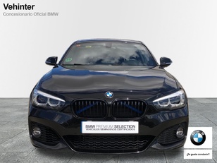 Fotos de BMW Serie 1 118i color Negro. Año 2018. 100KW(136CV). Gasolina. En concesionario Vehinter Alcorcón de Madrid