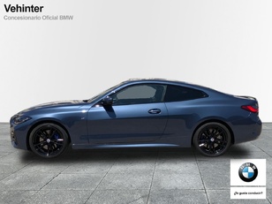 Fotos de BMW Serie 4 420d Coupe color Azul. Año 2023. 140KW(190CV). Diésel. En concesionario Vehinter Getafe de Madrid