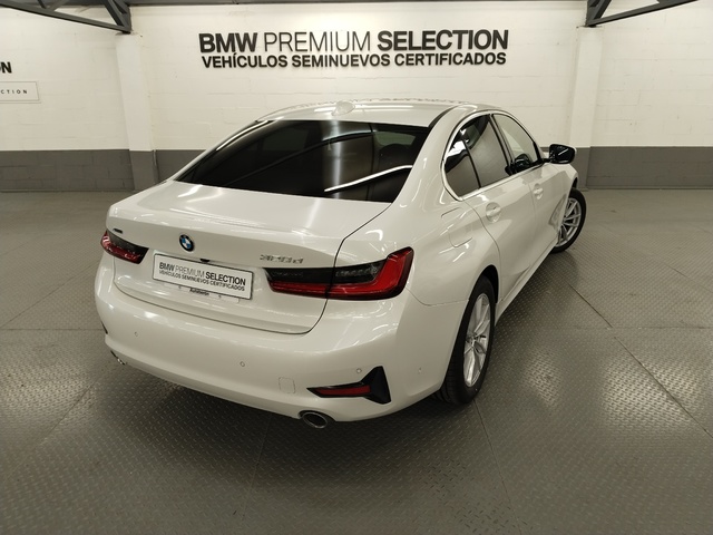 BMW Serie 3 320d color Blanco. Año 2021. 140KW(190CV). Diésel. En concesionario Autoberón de La Rioja