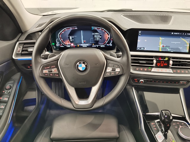 BMW Serie 3 320d color Blanco. Año 2021. 140KW(190CV). Diésel. En concesionario Autoberón de La Rioja