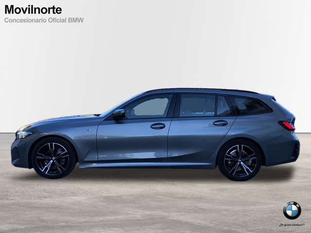BMW Serie 3 318d Touring color Gris. Año 2024. 110KW(150CV). Diésel. En concesionario Movilnorte El Plantio de Madrid