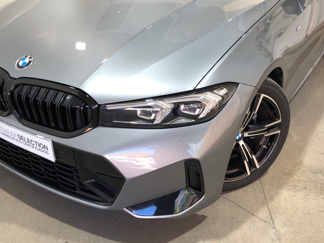 BMW Serie 3 318d Touring color Gris. Año 2024. 110KW(150CV). Diésel. En concesionario Movilnorte El Plantio de Madrid
