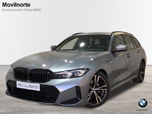 Fotos de BMW Serie 3 318d Touring color Gris. Año 2024. 110KW(150CV). Diésel. En concesionario Movilnorte El Plantio de Madrid