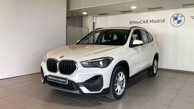 BMW X1 sDrive18d color Blanco. Año 2020. 110KW(150CV). Diésel. En concesionario BYmyCAR Madrid - Alcalá de Madrid