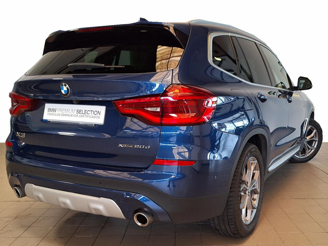 BMW X3 xDrive20d color Azul. Año 2020. 140KW(190CV). Diésel. En concesionario Automóviles Oviedo S.A. de Asturias