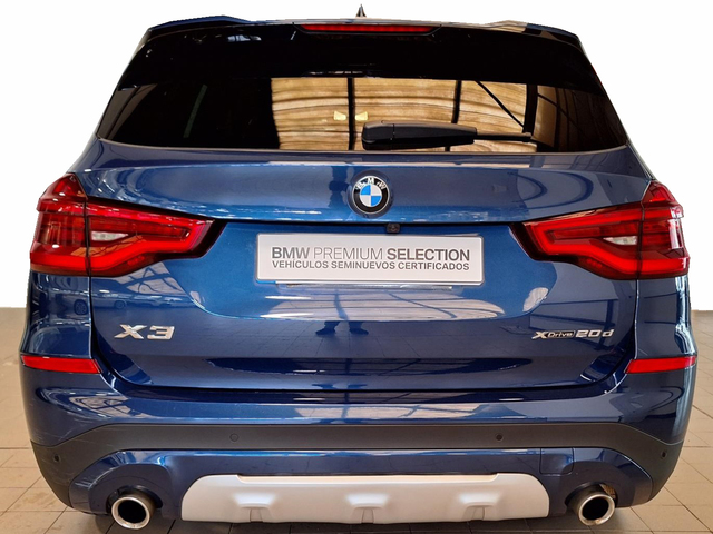 BMW X3 xDrive20d color Azul. Año 2020. 140KW(190CV). Diésel. En concesionario Automóviles Oviedo S.A. de Asturias