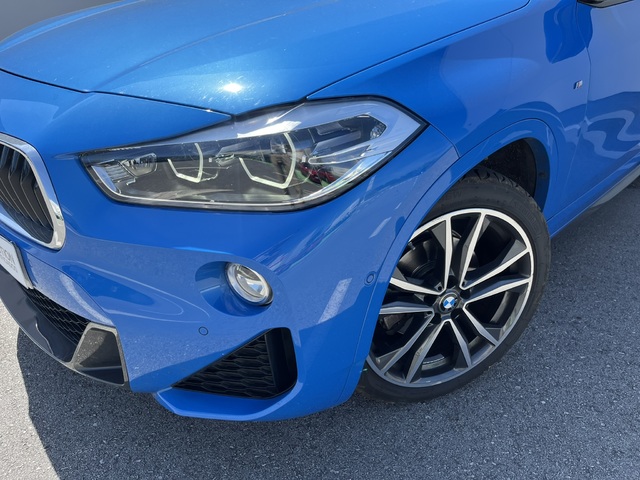 BMW X2 sDrive18d color Azul. Año 2020. 110KW(150CV). Diésel. En concesionario Novomóvil Oleiros de Coruña