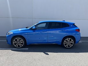 Fotos de BMW X2 sDrive18d color Azul. Año 2020. 110KW(150CV). Diésel. En concesionario Novomóvil Oleiros de Coruña