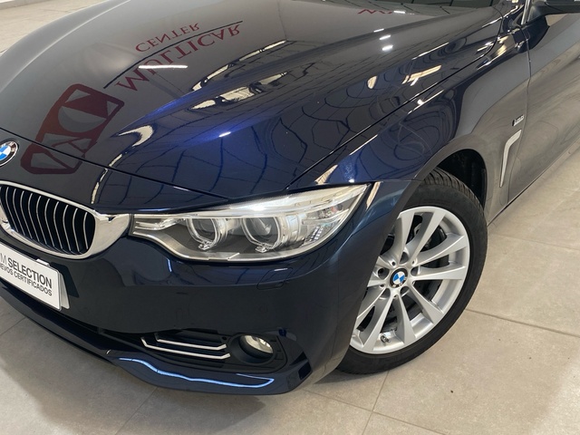 BMW Serie 4 420i Gran Coupe color Azul. Año 2016. 135KW(184CV). Gasolina. En concesionario Motor Gorbea de Álava