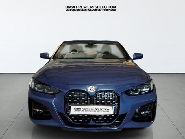 BMW Serie 4 420d Cabrio color Azul. Año 2023. 140KW(190CV). Diésel. En concesionario Automotor Premium Viso - Málaga de Málaga